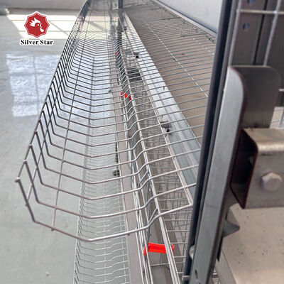 Factory Price Automatic H-Type Layer Battery Chicken Cage for Commercial Poultry Farm with 20+ Years Lifespan