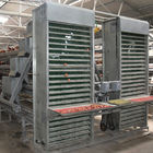 10cm Egg Processing Equipment , Siemens Motor 1.5kw Egg Laying Chicken Cages