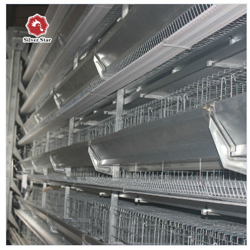 Galvanized Broiler Battery Chicken Cage Poultry Farm Equipment For Meat Chicken